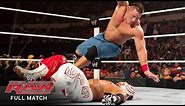 FULL MATCH - Rey Mysterio vs. John Cena – WWE Title Match: Raw, July 25, 2011