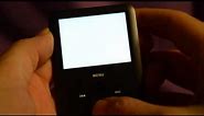 Apple iPod Nano 3rd Gen Black 8GB White Screen but Works AS IS