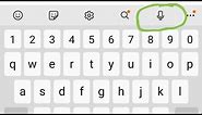 how to enable mic on samsung keyboard