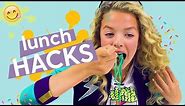 School Lunch Hacks: Rainbow Pasta, DIY Thermos, Bento Box Lunch Ideas | GoldieBlox