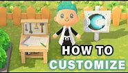 How to CUSTOMIZE SIGNS and FLAGS ► Animal Crossing: New Horizons