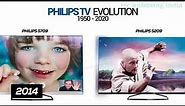 Philips TV Evolution 1950-2020 History of Philips