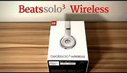 Beats Solo 3 Wireless Unboxing - Matte Silver Special Edition