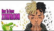 How To Draw and Coloring xxxTentacion