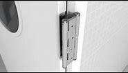 Justor Double Action Spring Hinge Installation