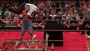 John Cena vs Jonathan Coachman Tables Match (Championship Surrender Ceremony?) RAW Sep 24,2007