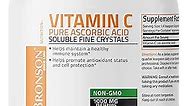 Vitamin C Powder Pure Ascorbic Acid Soluble Fine Non GMO Crystals – Promotes Healthy Immune System and Cell Protection – Powerful Antioxidant - 1 Kilogram (2.2 Lbs)