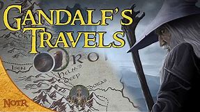 The Complete Travels of Gandalf | Tolkien Explained