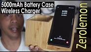 Samsung Note 9 5000mAh Battery Case Wireless Charging (ZEROLEMON) [4K] 60fps