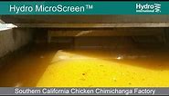 Hydro MicroScreen Solution for Chimichanga Wastewater