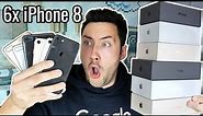 J'ai acheté 6 iPhone 8 ! (Unboxing)
