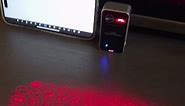 More extensive testing on this bluetooth laser keyboard