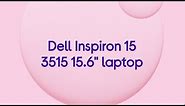 Dell Inspiron 15 3515 15.6" Laptop - AMD Ryzen 7, 512 GB SSD, Silver - Quick Look