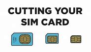 Cut your SIM Card into a NanoSIM Card WITH Printable Template - iPhone 5