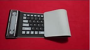 Unboxing & Review NEW Wireless Waterproof Silicone Keyboard