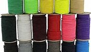 SGT KNOTS Marine Grade Bungee Cord - 100% Elastic Cord, Dacron Polyester Bungee Shock Cord for DIY, Tie Downs, Commercial Uses | 1/8" x 25ft, Purple