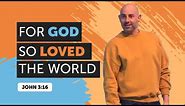 John 3:16 — You are the apple of God's eye | Frankie Mazzapica #clips