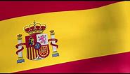 Spain Flag - 4K FREE high quality effects