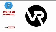 VR logo design pixellab || pixellab logo design tutorial on mobile #afridigraphic122
