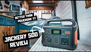JACKERY 500 review.. is it better than the POWEROAK AC50S? Full solar generator/power pack review.