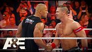 The Rock & John Cena's EPIC Battle on Social Media | WWE Rivals | A&E