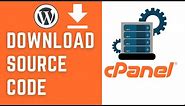How To Download Complete Source Code Of A Wordpress Website | Tips With Alam