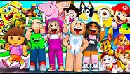 DAYCARE CARTOON CHARACTER DAY! Roblox | Brookhaven 🏡RP
