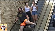 AWKWARD Dancing on the Escalator!!