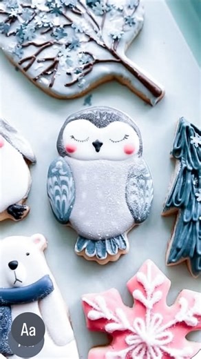 Winter Owl🦉❄️ Flashback to this sweet little owl cookie I made for my baby’s first birthday 🦉💗 I can’t believe she’s turning THREE soon—time really does fly. Holding onto every one of these memories. #cookiedecoratingvideo #asmr #wintercookies #owlcookies #sprinkleseverywhere | Oh Baby Bakery