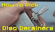 (791) How to Pick Disc Detainer Locks