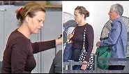 Sigourney Weaver Is Barely Recognizable With NO MAKEUP Leaving L.A. With Hubby Jim Simpson