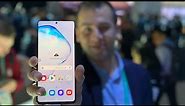 CES 2020: Samsung Galaxy Note10 Lite 5G phone