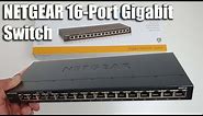 Netgear GS316 16-Port Gigabit Ethernet Unmanaged Switch | EASIEST WAY TO EXPAND YOUR HOME NETWORK