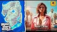 GTA 6 Map LEAKED! It's HUGE! (Size, Number of Cities AND More!)