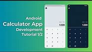 Android Calculator App | Android Studio Tutorial | Android App Development | Tutorial 1/2