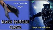 How to make black panther claws I Panther Claws I Claws