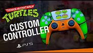 Custom Painted Ninja Turtles PS5 Controller