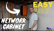 itbe Easy Mount DIY Network Cabinet for Modem and Router
