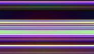 8-Bit Glitch - Color Strobe Lines Background + Sound Effect