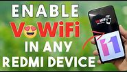 Enable WiFi Calling (VoWiFi) in Any Xiaomi Device | How to Use VoWifi on Redmi Devices