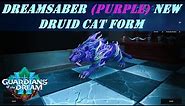 Dreamsaber (Purple) New Druid Cat Form | Mark of the Keen Eyed Dreamsaber | Keen-eyed Cian Rare