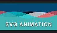Create wave Animation using SVG and CSS | Pure SVG Path Wave Animation