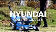 The HYUNDAI HYM40Li420P Battery Powered Lawnmower - Low Maintenance, Cable-Free & Powerful!