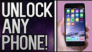 How To Carrier Unlock ANY iPhone / Android Phone To Use With Any Network!