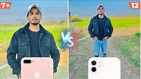 iPhone 7 plus vs iphone 12 | camera test | dev
