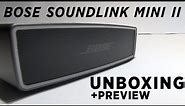Bose SoundLink Mini II 2 Unboxing - Carbon & Pearl Bluetooth Speaker