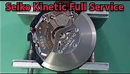 Full Service Seiko Kinetic 5M82 Movement | Assembly And Disassembly Tutorial | SolimBD