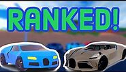 Every Bugatti Ranked! | Roblox Jailbreak