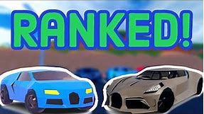 Every Bugatti Ranked! | Roblox Jailbreak