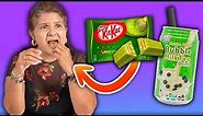 Mexican Moms Try Matcha Snacks!